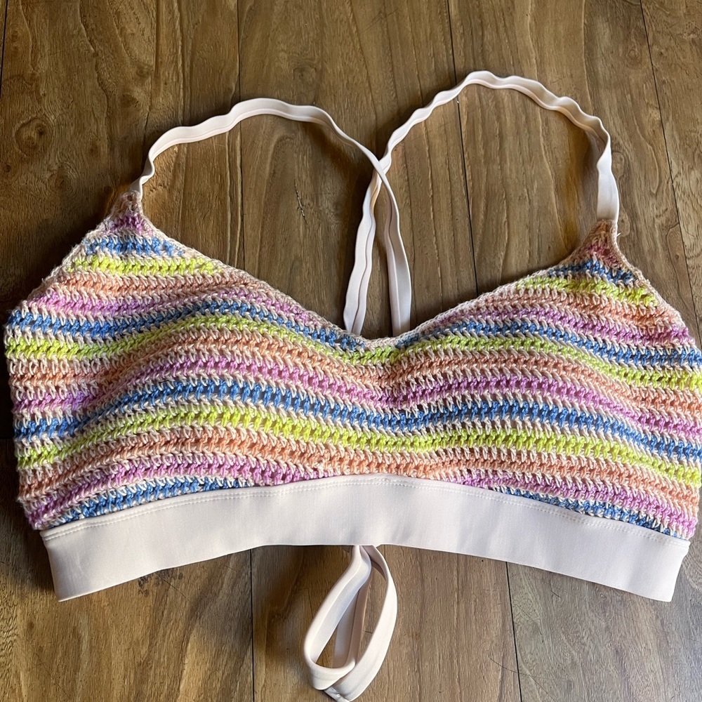 Xhilaration Soft Pink Bralette - Picture 1 of 9